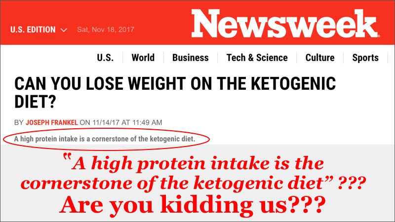 Is Newsweek Dumb Or Disingenuous About the Ketogenic Diet?