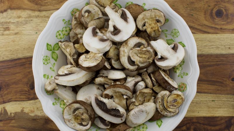 Sautéed Mushrooms With Garlic & Parsley Recipe - 1 pound mixed varieties of fresh mushrooms