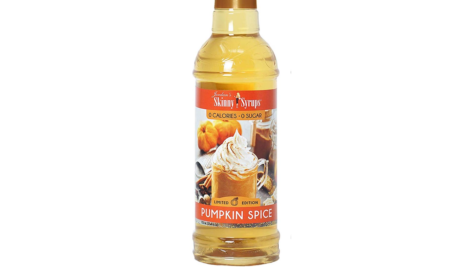 Jordan's Sugar-Free Pumpkin Spice Syrup