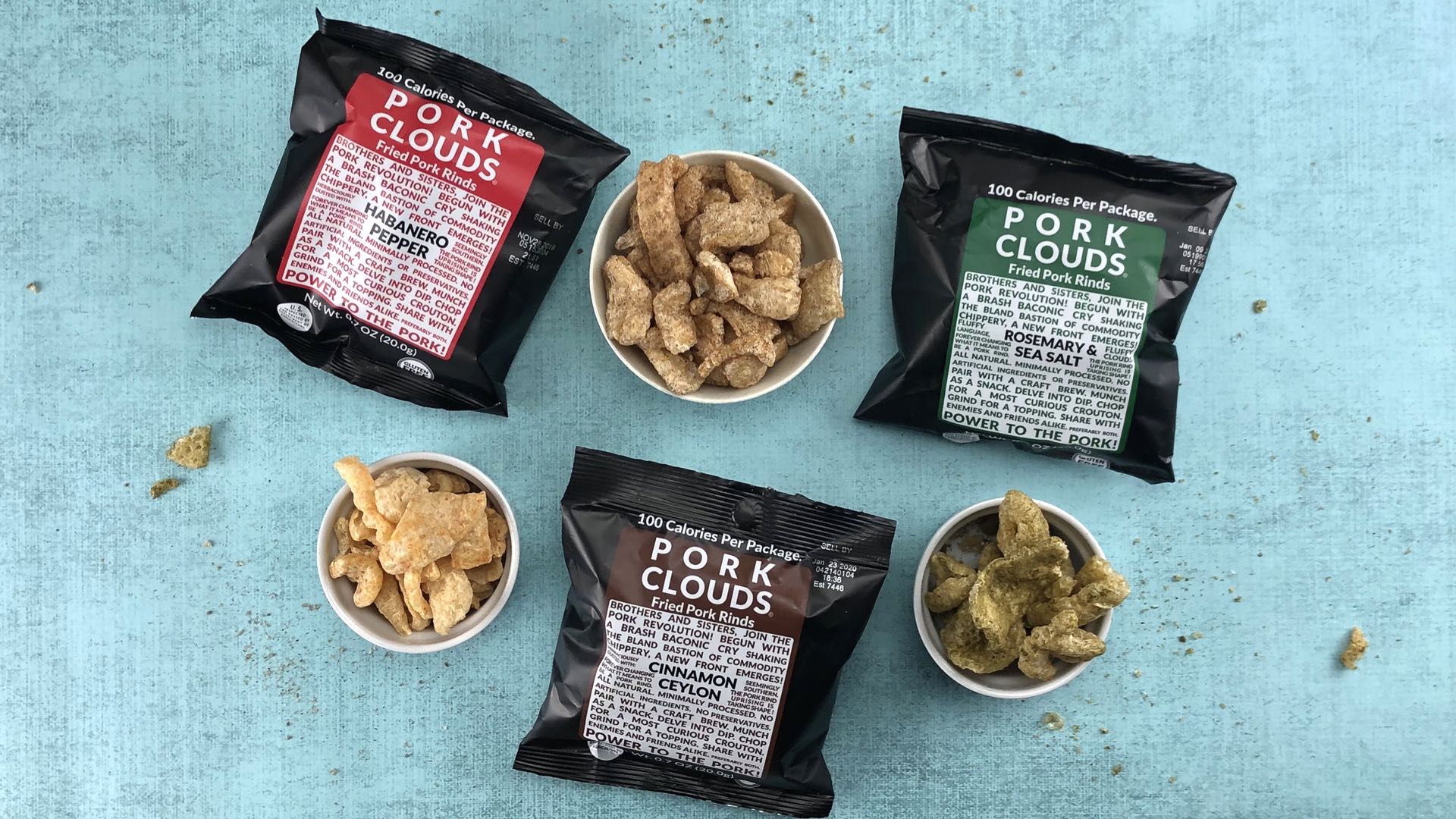 Bacon's Heir Pork Clouds - Low-Carb Pork Rinds