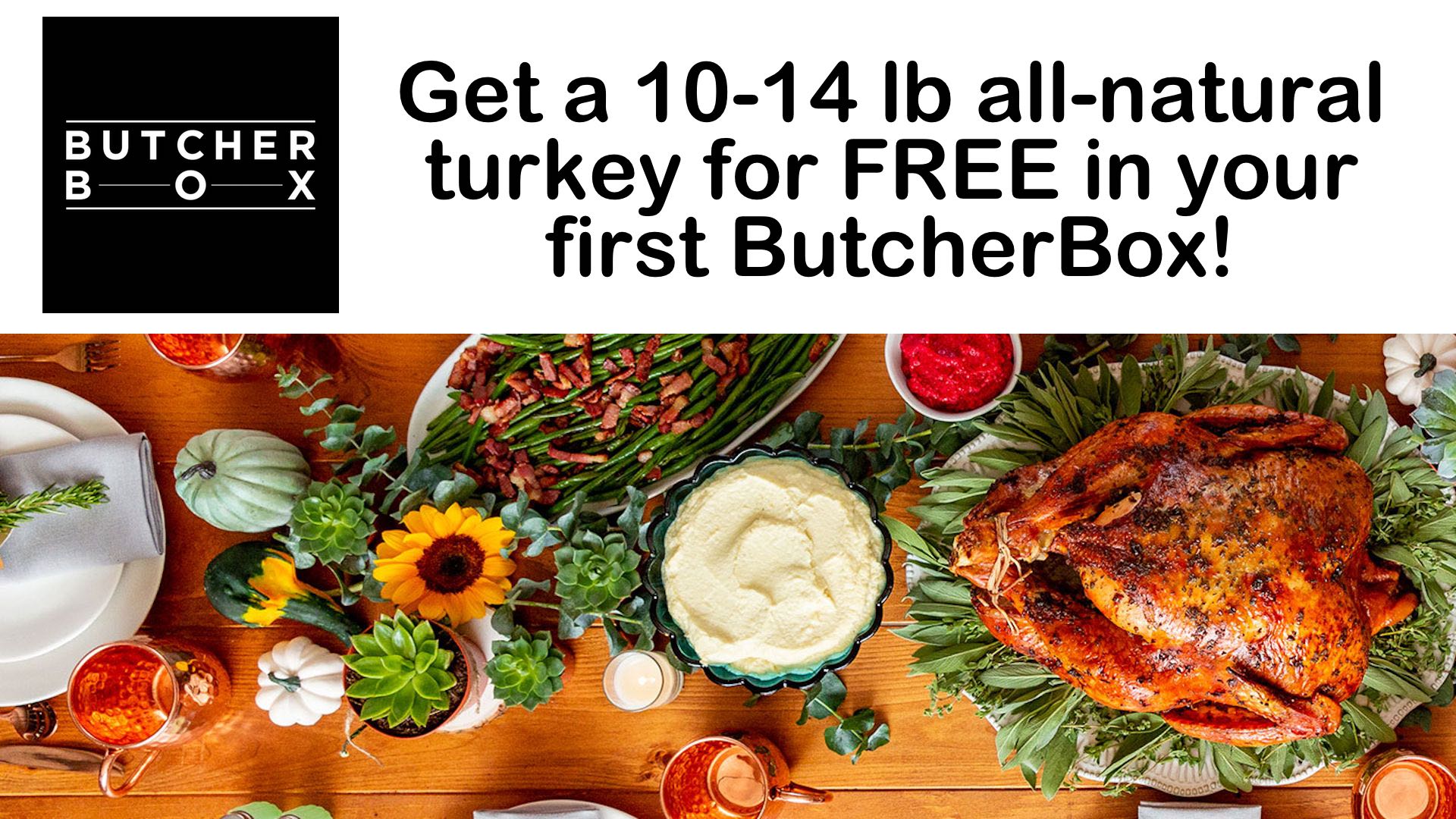 Butcher Box Free Turkey 2019