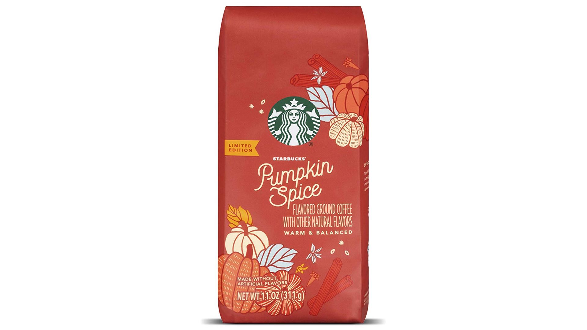 Starbucks Pumpkin Spice Flavored Ground Coffee