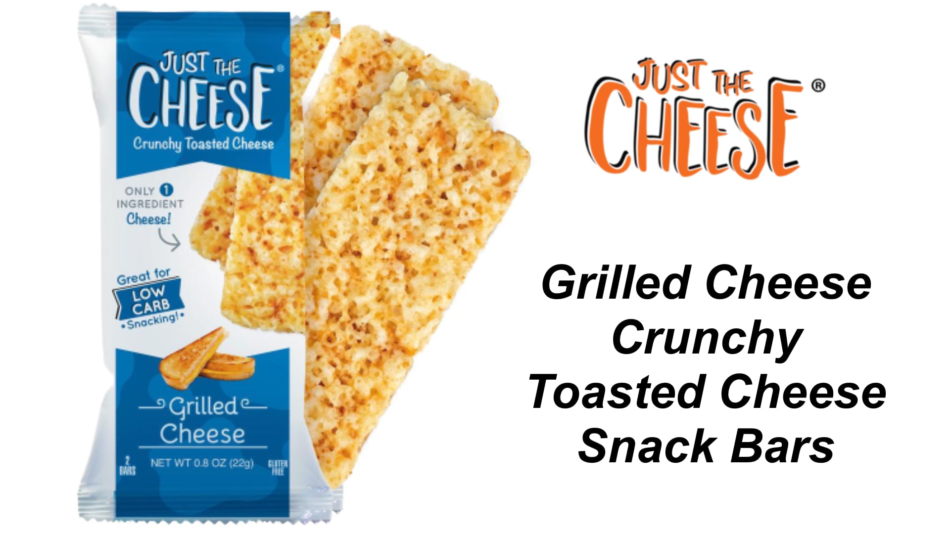 Just the Cheese Grilled Cheese Snack Bars