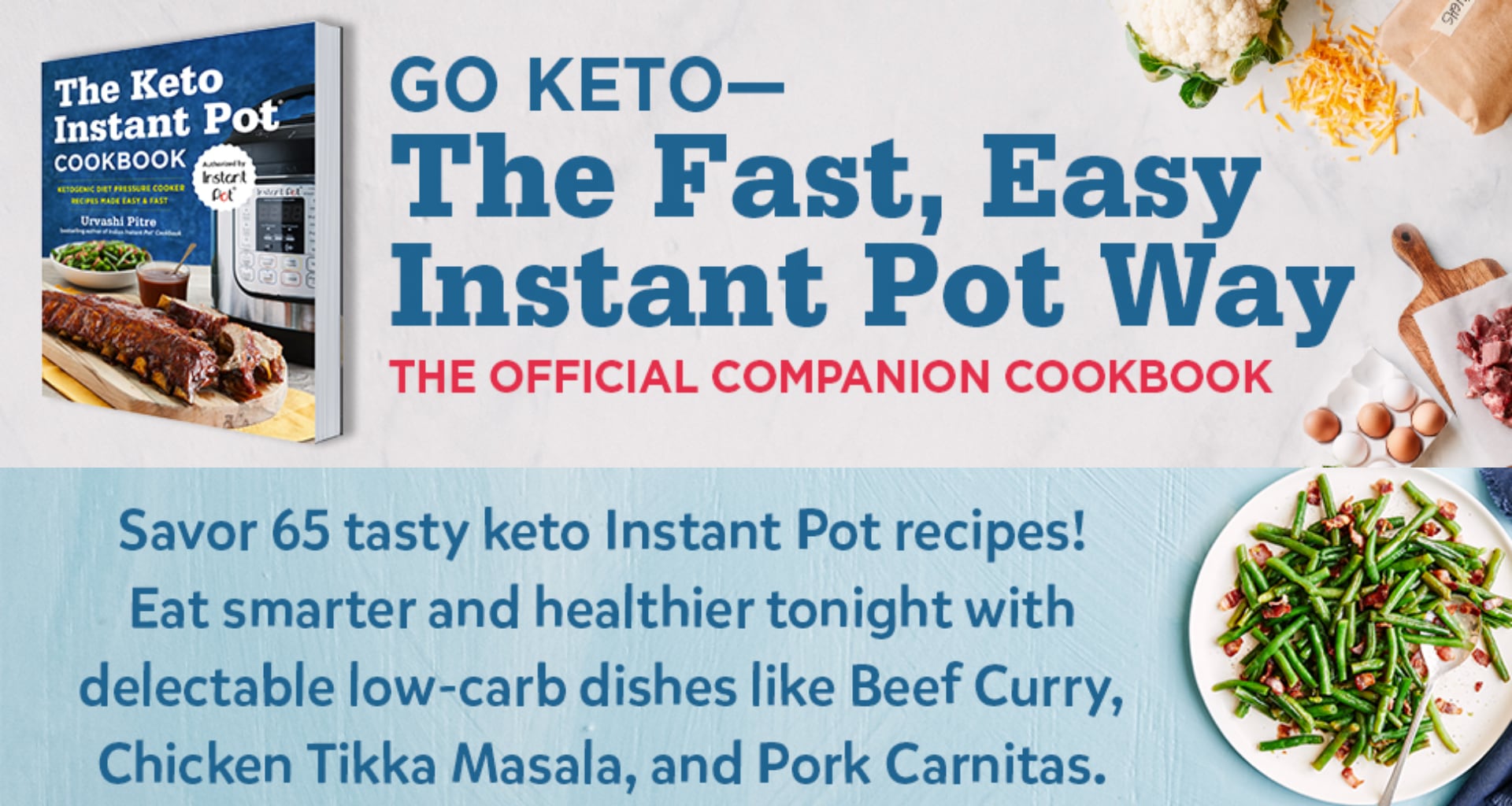 Keto in discount an instant cookbook