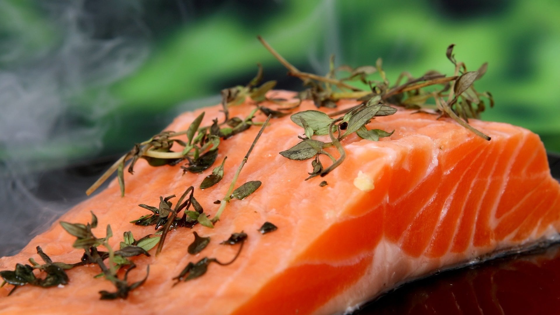 Protein Salmon Steak Raw