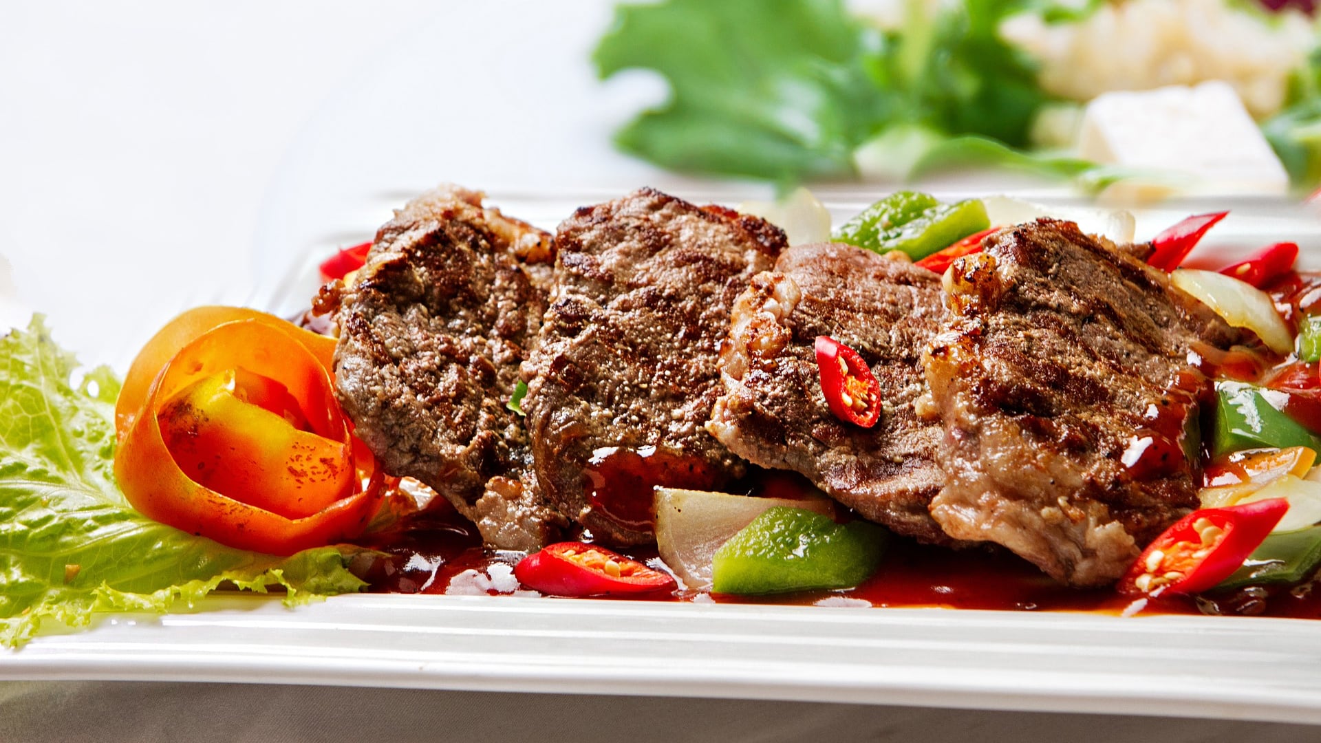 Protein Plate Steak Beef