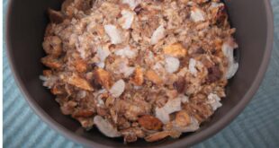 Low-Carb Toasted Almond and Coconut “Cereal” Recipe