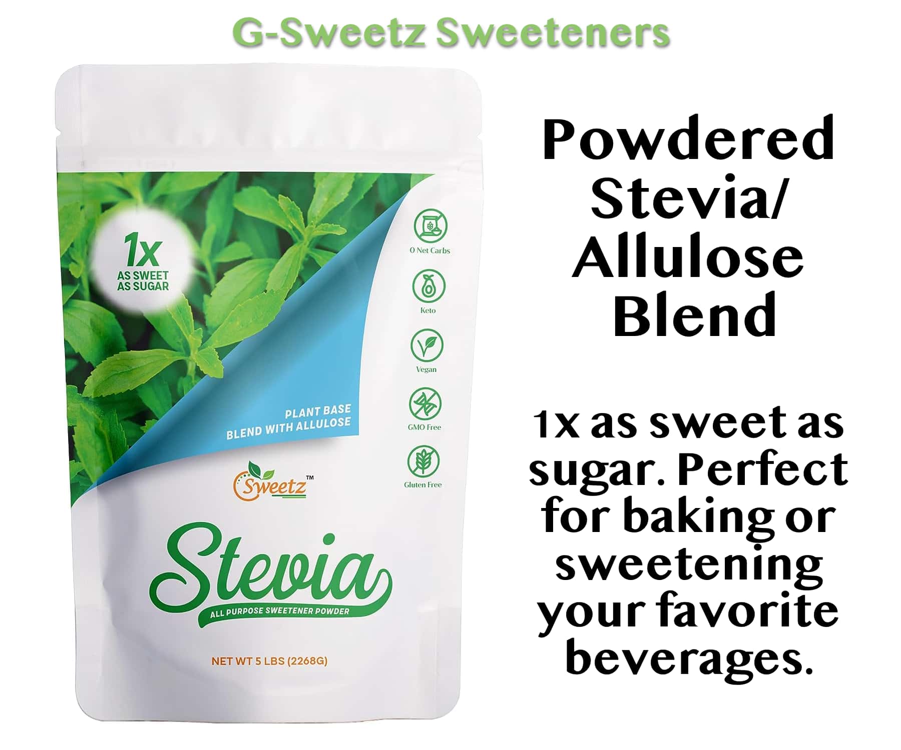 G-Sweetz Stevia 1x Bag