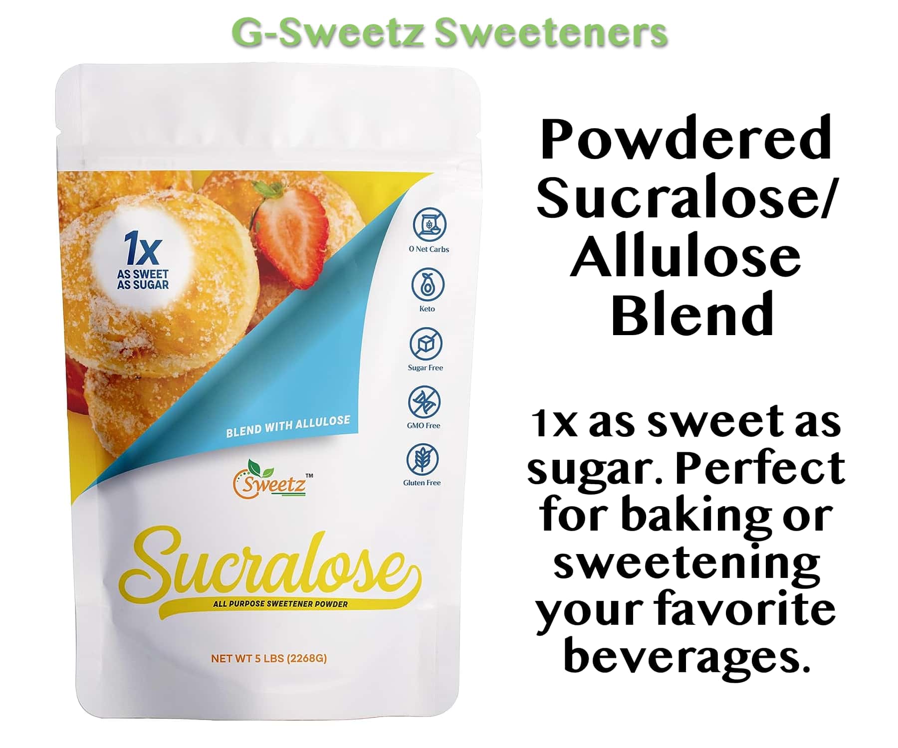 G-Sweetz Sucralose 1x Bag