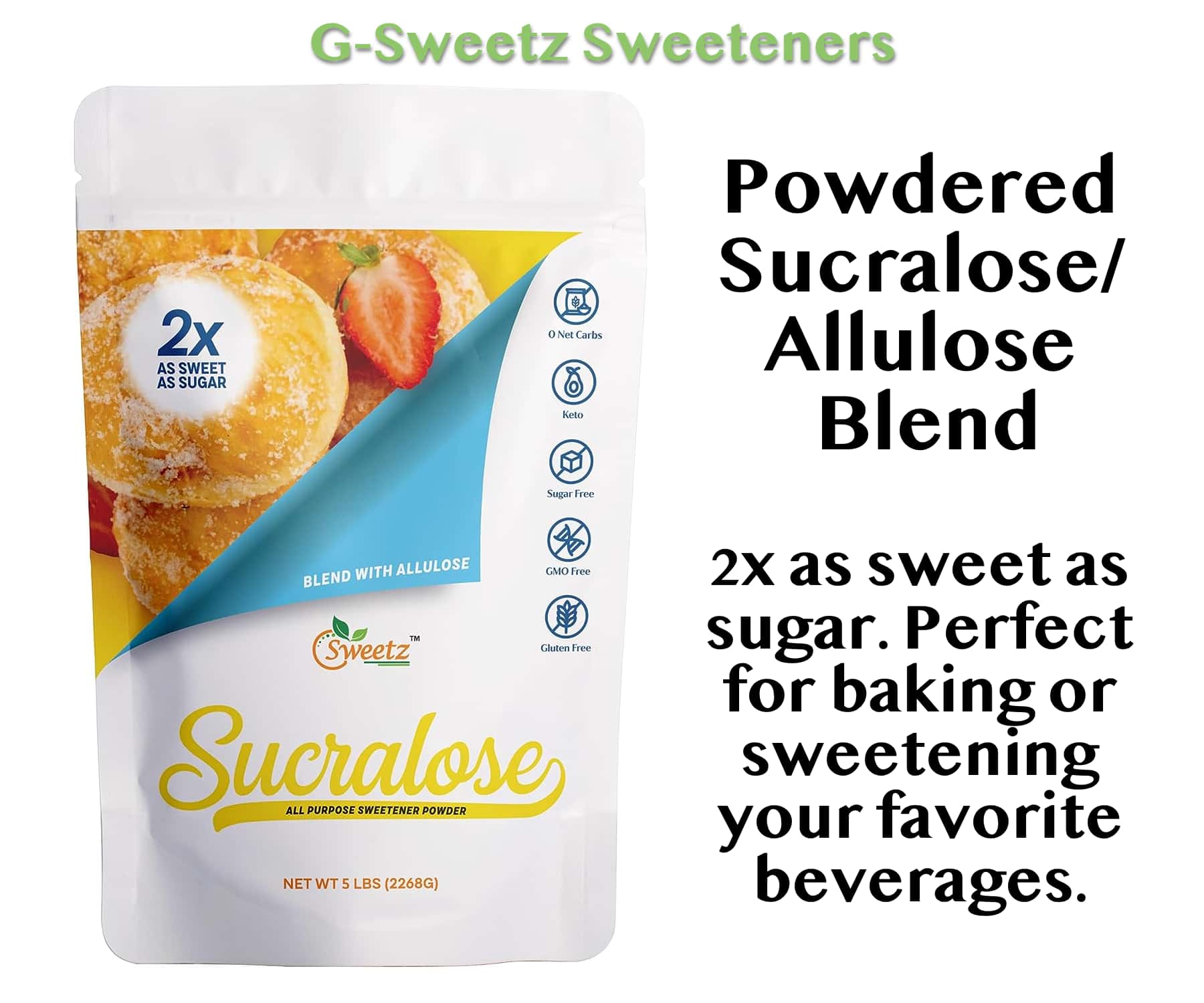 G-Sweetz Sucralose 2x Bag